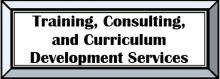 Training, Consulting, and Curriculum Development Services Contracts