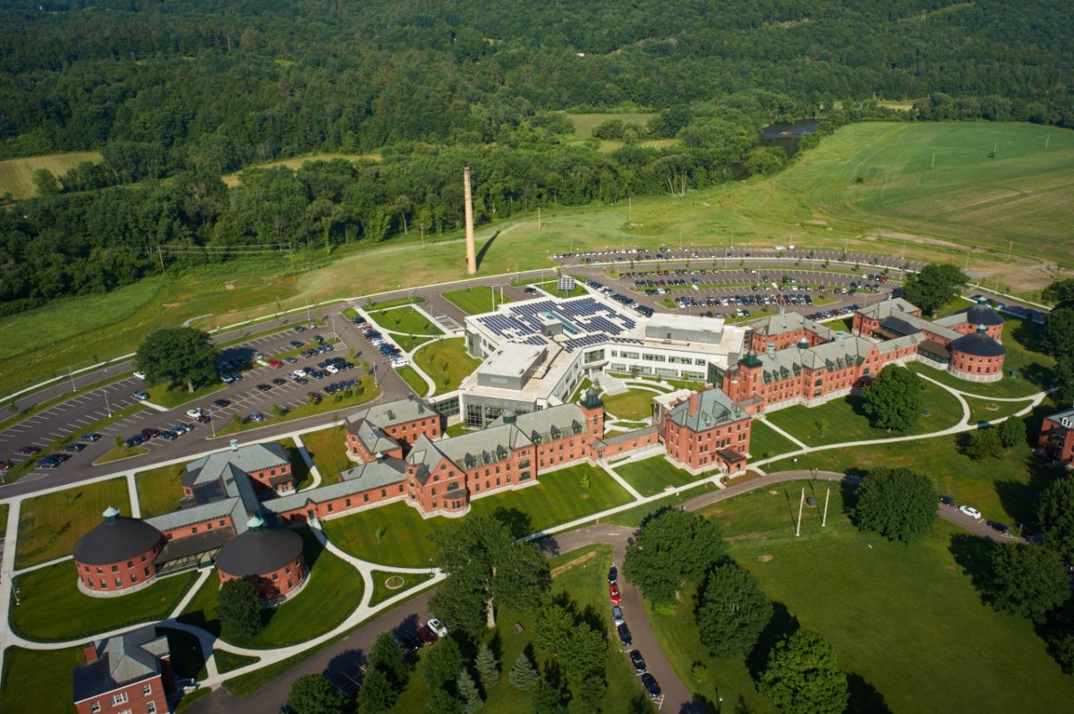Waterbury Office Complex aerial photograph