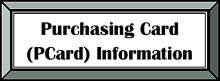 Purchasing Card Program