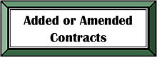 Added or Amended Contracts